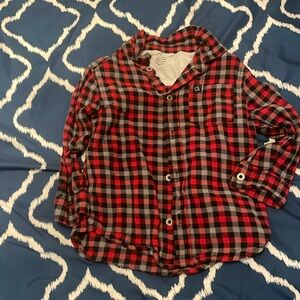 2T boys flannel